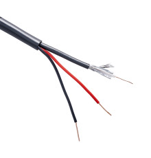 Кабель КВК-П-2х0,5 мм экранированный