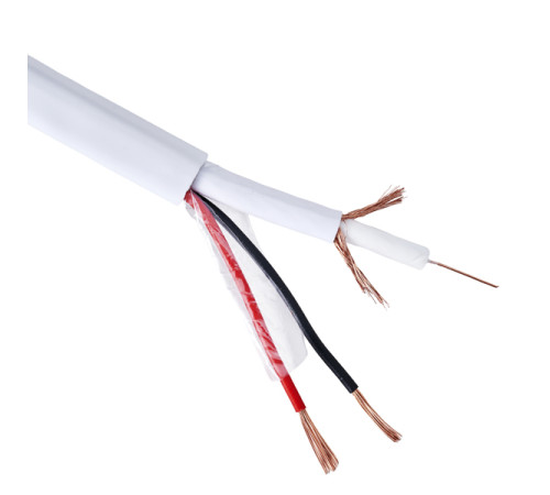 Кабель КВК-В-2х0,75мм белый